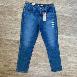 Levi's 721 High Rise Skinny Ankle Blue Jeans